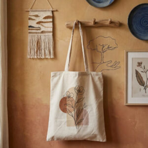 Minimal design tote bags