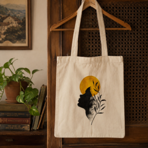 Golden Serenity Tote Bag